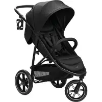 Hauck Rapid 3 Air - Buggy - Lucht wiel - Geschikt voor stad en bos - Black