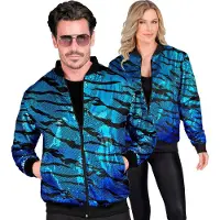 Widmann Bomberjack ocean blauw