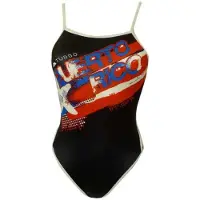 Turbo Puerto Rico Swimsuit Zwart L Vrouw
