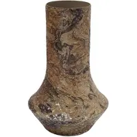 PT Living Vaas Mosaic Marble Brown