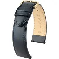 Hirsch OSIRIS M BLACK SHINY CALF 18/16MM 03475150-1-18