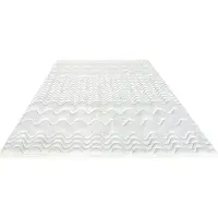 Vente-unique Dekmatras met vormgeheugenschuim ALOE VERA van NATUREA - 160 x 200 cm