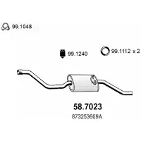 ASSO 58.7023 Einddemper