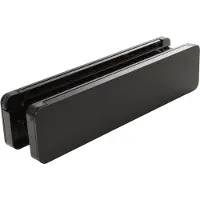 Homebox brievenbus - buitenklep zwart RAL9005 binnenklep zwart RAL9005