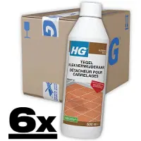 Hg 6x Hg Vlekverwijderaar Tegel 500 Ml