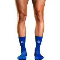 Podoks Running H5 Long Socks Blauw EU 45-47