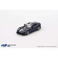 BBR Models BBR 1/64 Ferrari 812 Competizione, Blu Tour de France (BBRFER64011)