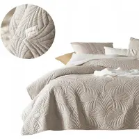 Room99 Velours Plaid 220x240 cm Feel Beige - Zacht & Stijlvol