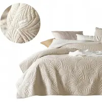 Room99 Feel Pluche Sprei 240x260 cm - Crème