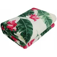 Domarex Zachte Plaid Cactus 130x170 cm - Microflanel Dekentje