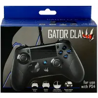ORB Gator Claw Wired Controller for Playstation 4 - Black ()