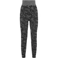 Plein sport Sportbroek grijs gemêleerd / zwart