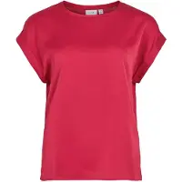 Vila Shirt 'VIEllette' donkerroze