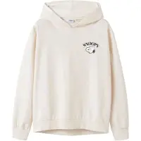 TWO SOON Sweatshirt beige / zwart / wit
