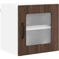 vidaXL PORTO Bruin Eiken 40 x 31 x 40 cm Bewerkt hout