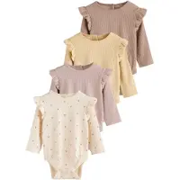 Next Rompertje/body lichtbeige / mokka / lichtbruin / lichtgeel