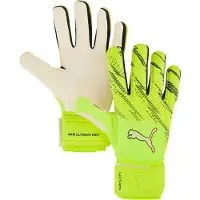 Puma ULTRA Pro keepershandschoenen, Zwart/Geel, Maat 8