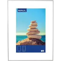 MAUL MAULdesign 60 x 80 cm Fotolijst Zilver Aluminium 1946805 60,5 (B) x 80,7 (D) x 2 (H) cm 1946805