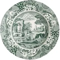 Spode Heritage Green Italian diep bord Groen, Ø23 cm