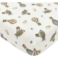 Meyco Baby Air Balloons Hoeslaken Junior Bed - Multicolour - 70x140/150cm