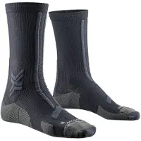 X-socks TrailRun Discover Crew Socks Black/Dark Grey || Maat: 39-41