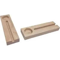 Playwood houten tegelhouder waxinelichthouder decoratie accessoire.