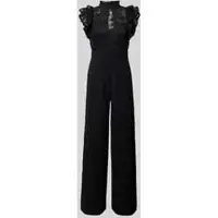 Lipsy Regular fit jumpsuit met gebloemd kant
