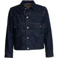 Edwin Spijkerjack DENIM JACKET heren - Marine - EU S
