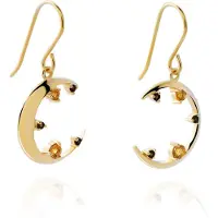 Orphelia 'Eline' Dames 925 Sterling Zilveren Oorbellen - Goud ZO-7497/G