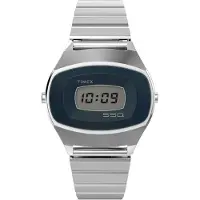 Timex Q Reissue TW2Y06100 Horloge - Staal - Zilverkleurig - Ø 38 mm