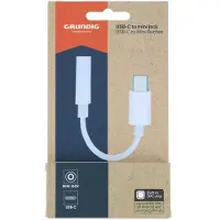 Grundig Cable Usb-c-jack 3.5mm Usb-aansluiting - Kunststof