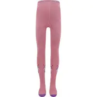 Ewers Maillot Kindermaat - Unicorn/Eenhoorn Roze & Wijnrood & Lila - Roze - Goudkleurig Metaaldraad LUREX -92/98