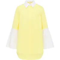 Mymo Blouse citroen / wit