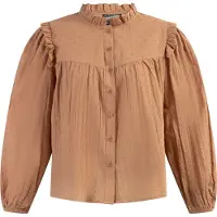 Dreimaster Blouse 'Abrel' bruin