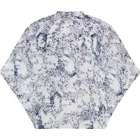 Dreimaster Klassik Blouse marine / wit