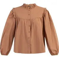 Dreimaster Blouse 'Abrel' bruin