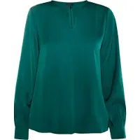 Dreimaster Klassik Blouse 'Klassik' smaragd