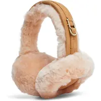 Infinity Leather Dames Winter Superzachte Fluffy Bruine Oorwarmers Warme en Comfortabele Oorwarmers