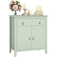 HOMCOM Dressoir Spaanplaat 80x40x90cm Groen