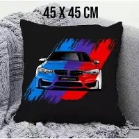 Allernieuwste.nl Kussenhoes BMW Kussen Polyester - Kussenovertrek - 45 x 45 cm %%
