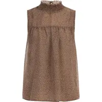 Dreimaster Blouse bruin / lichtbruin