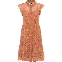Dreimaster Blousejurk lichtblauw / lichtgroen / oranje / wit