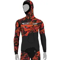 Epsealon Fusion 7 Mm Spearfishing Jacket Oranje XS Man