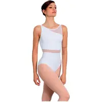 Intermezzo Clementine Sleeveless Leotard Wit 12 Years Meisje
