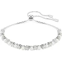 Swarovski 'Matrix' Vrouwen Basis Metaal Armband - Zilver 5689633
