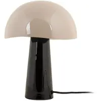 Leitmotiv Tafellamp Grato Enamel Black Warm Grey