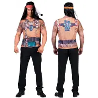 Generik T-Shirt Indiaan 3D Maat 56