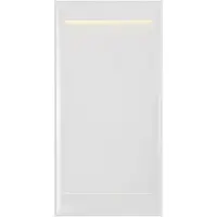Hotbath &More BOX015FL inbouwnis 30x15x10cm zonder frame met verlichting mat wit