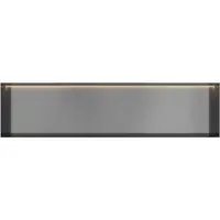 Hotbath &More Inbouwnis 30x120x10cm - Zonder Frame - LED Verlichting - Geborsteld Gunmetal PVD - RVS - Rechthoekig - Accessoires, Inbouw/opbouw nissen - 8721264696045