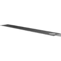 Hotbath &More SH080H planchet 80cm met 1 uitsparing geborsteld gunmetal PVD